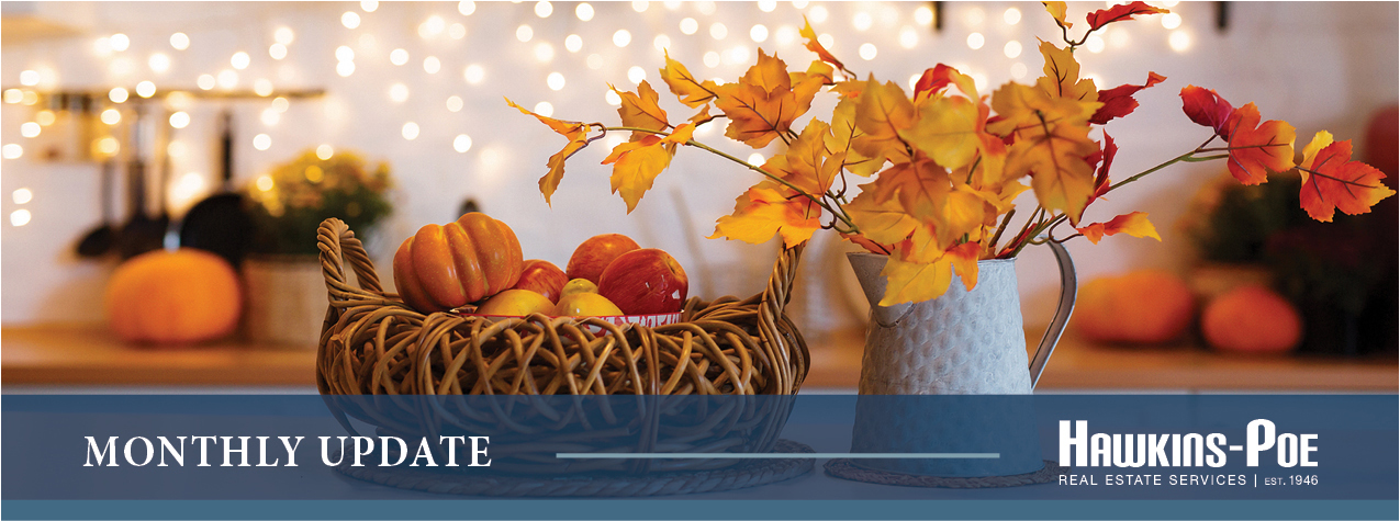 Hawkins-Poe Monthly Market Report October Newsletter September 2022 Real Estate Market Data